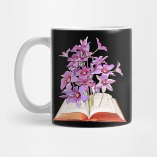 Flower Book Mug